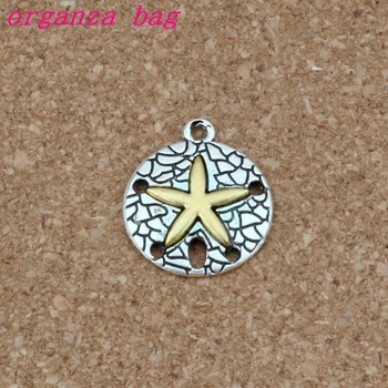 

Lovely Starfish Charms Pendants 50Pcs/lots 19.8x22.5mm Alloy Fashion Jewelry DIY Fit Bracelets Necklace Earrings A-288