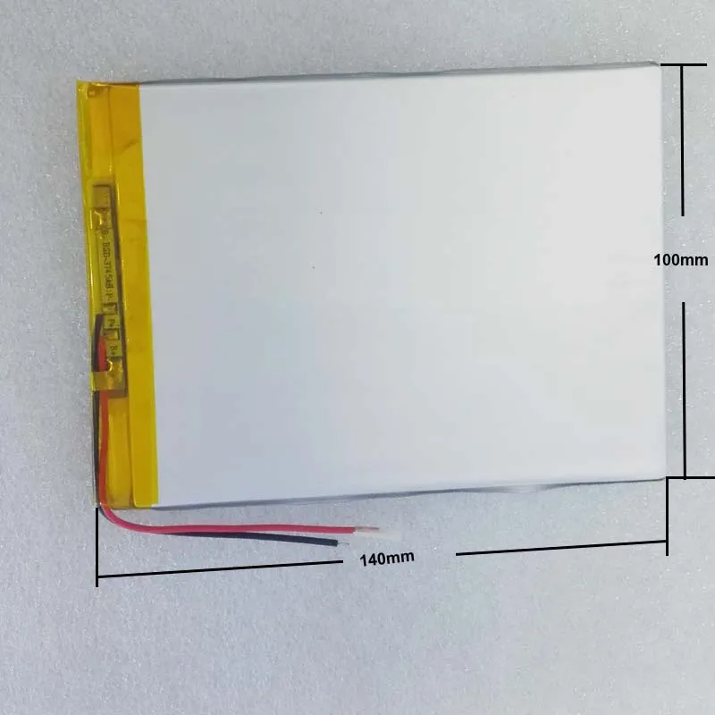 Большая емкость 3,7 V планшет батарея 6000 mah каждый бренд планшет универсальные перезаряжаемые литиевые батареи 30100140 35100140