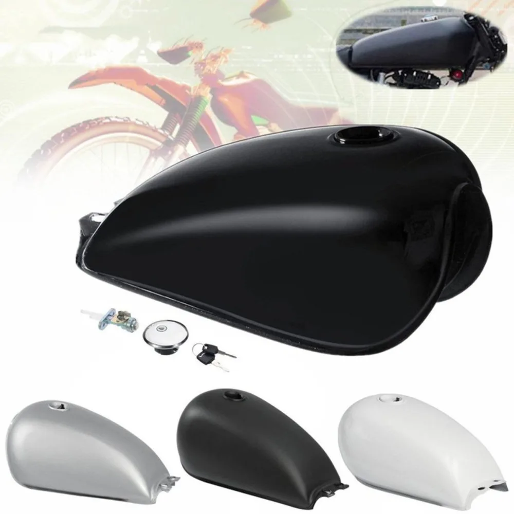

General High Performance Cafe Racer Gas Tank Universal Iron F uel Tank BOBBER For Suzuki GN125 GN250 GN Easy to Install