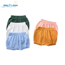 Летние детские шорты; хлопковые льняные шорты для мальчиков и девочек; брендовые шорты для малышей; Детские пляжные шорты; одежда для малышей; NZ303