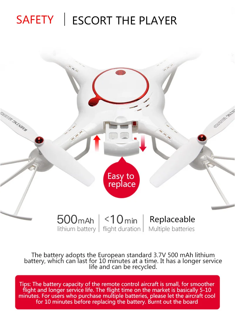 SYMA Sima HM X5U большой четырехосевой HD в режиме реального времени воздушный Дрон дистанционного управления летательный аппарат Игрушка дрон квадрокоптер с камерой квадракоптер аккумулятор