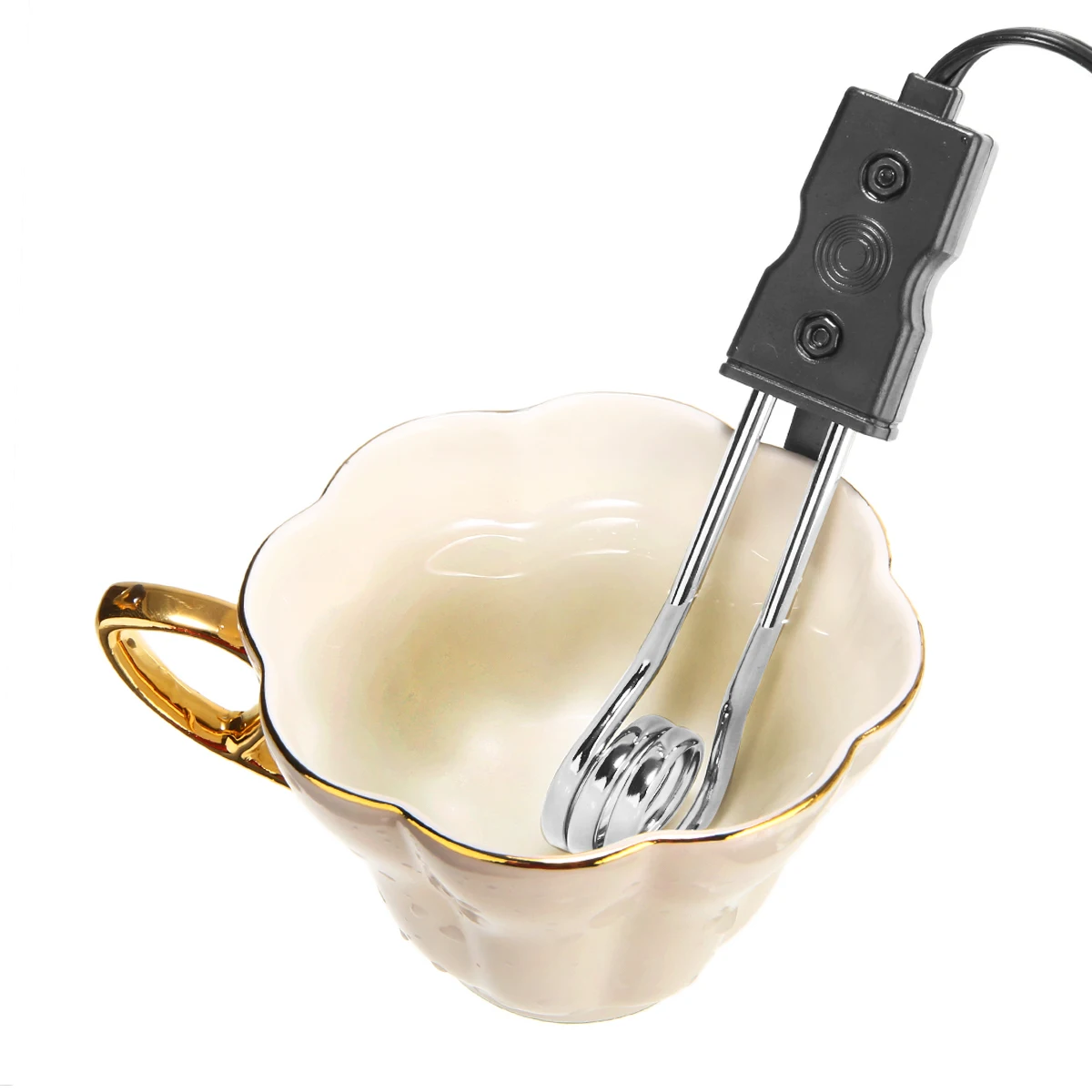 MAYITR 12V Portable Safe Car Immersion Heater Electric Water Coffee Heater Boiler Car Electronics Heating Tools
