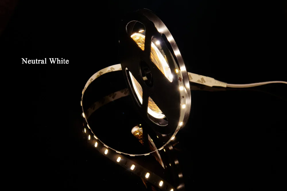 

MARSWALLED High CRI 80+ LED Strip Light SMD5630 Super Bright Neutral White Nonwaterproof 4000K-4500K