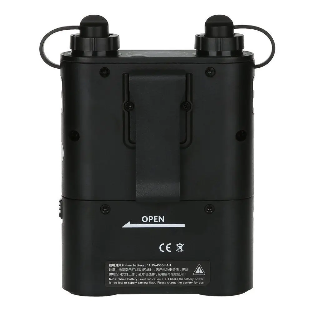 Godox PB960 Внешняя вспышка питания аккумулятор(черный) 4500 мАч+ кабель питания Nx для Nikon Speedlite