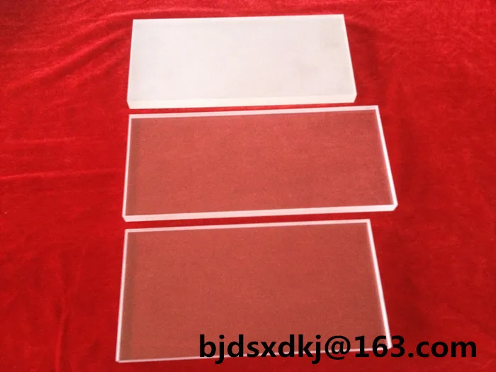 

JGS1 Quartz Substrates/25.4mm*25.4mm*1mm Optical Window - Coated Substrate - Polishing