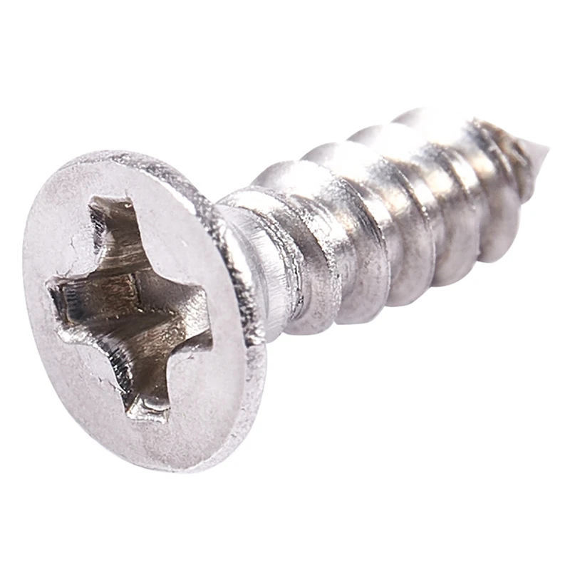 M3x10mm крестообразный вырез машина плоские винтики из нержавеющей стали резьбовой