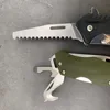 Sanrenmu 7098 складной многофункциональный складной нож 12C27 лезвие PA66 + GF ручка Открытый Отдых Охота резка EDC карманный инструмент ► Фото 3/6