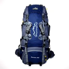 Large Capacity Travel Backpack 80L Outdoor Mountaineer Backpacks Breathable Carrying system Outdoor Sport Hiking Luggage Bag