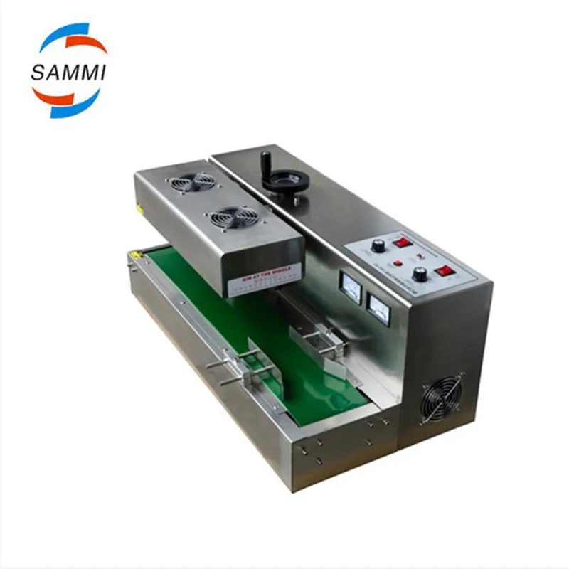 New product aluminum foil lid sealing machine, plastic bottle cap