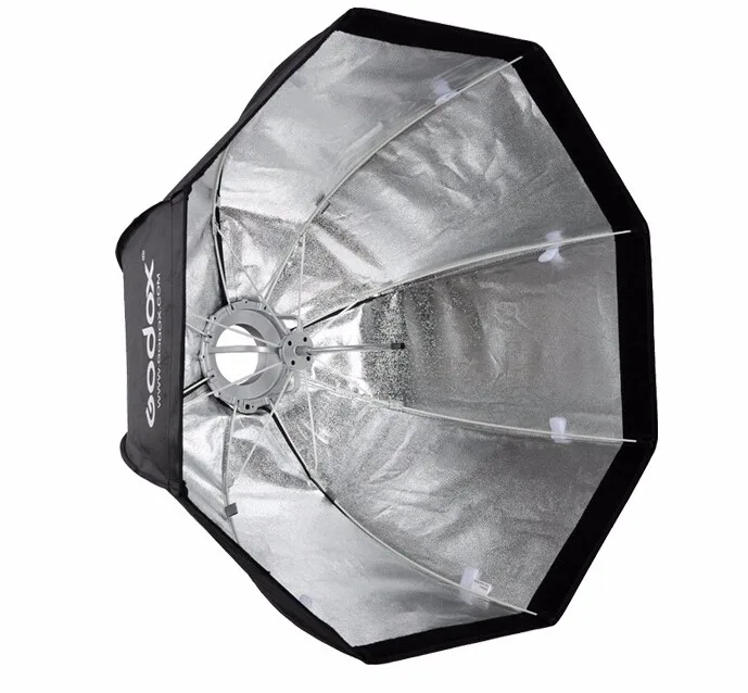 Godox 80 см восьмиугольную softbox зонт диффузор портативный мягкая фотостудия отражатель света bowens интерфейс