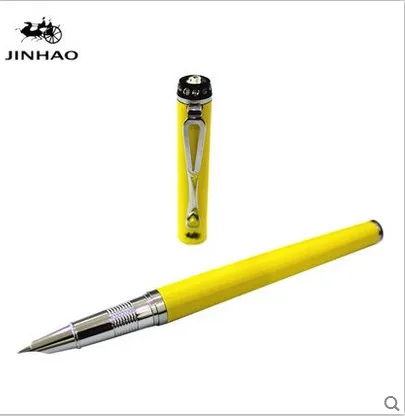 Jinhao Роскошный Черный Белый старший дополнительный тонкий наконечник 0 38 мм