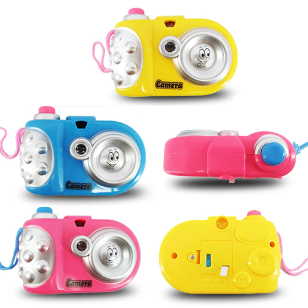 Детские игрушки проекционная камера Мультфильм светящийся Электрический ABS материал камера игрушка для мальчиков и девочек интерес обучение маленький подарок 1234