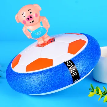 

Levitate Suspending Soccer Ball Air Cushion Floating Foam Football with LED Light Children 's Toys Soccer Toys Kids Gifts Music