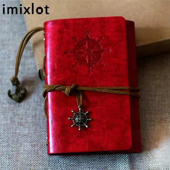 

Imixlot New Design 3 Styles Availables Student's Notebook Learning Leather Book For Student Back to School Education Supplies