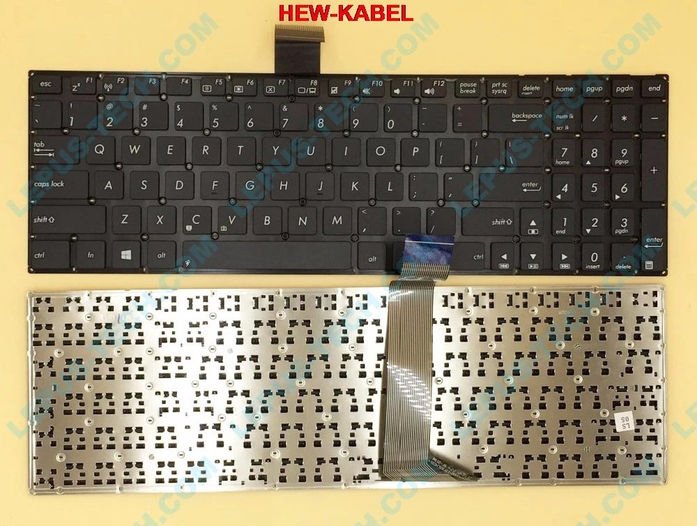 Оригинальная клавиатура США для ASUS K56 A56C S550CM S56C K56C S550C K56CM K56CB на английском языке |