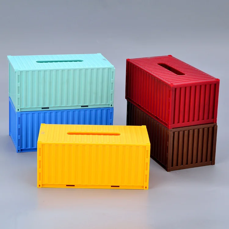 

Creative Plastic Tissue Box Container Style