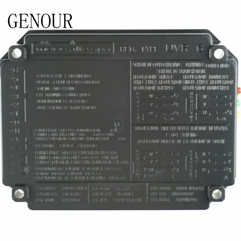 AVR UVR6 автоматический регулятор напряжения Китай мощный генератор стабилизатор Генератор Один трехфазный регулятор
