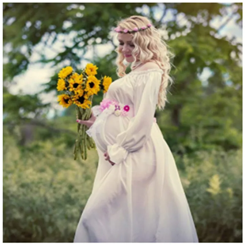 Maternity Pregnancy Sash Evening Dress Belt Baby Shower Party Dress Accessories, Flower Girls Sash, Newborn Photography Props Maternity Pregnancy Sash Evening Dress Belt Baby Shower Party Dress Accessories, Flower Girls Sash, Newborn Photography Props