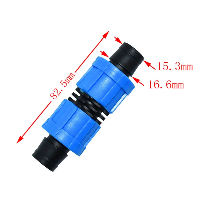 Wxrwxy 16 мм капельная лента с резьбовым соединителем для ремонта шланга 5/" оросительный соединитель для капельного орошения 20 шт