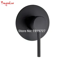 Bagnolux 2017 Wall Mount Bathroom Shower Mixer Faucet Control Valve Hot and cold taps-in Bath & Shower Faucets Matte Black Bagnolux 2017 Wall Mount Bathroom Shower Mixer Faucet Control Valve Hot and cold taps-in Bath & Shower Faucets Matte Black