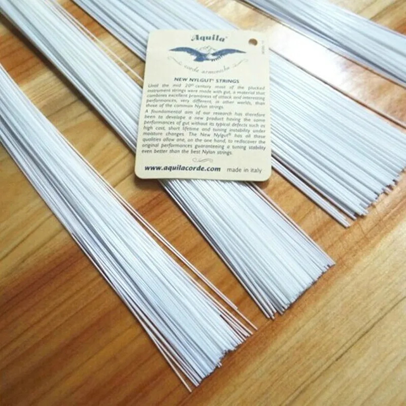 Original Aquila Ukulele Strings Nylon Soprano Concert Tenor Ukelele Strings Low G Nylgut For Ukulele Musical Instruments