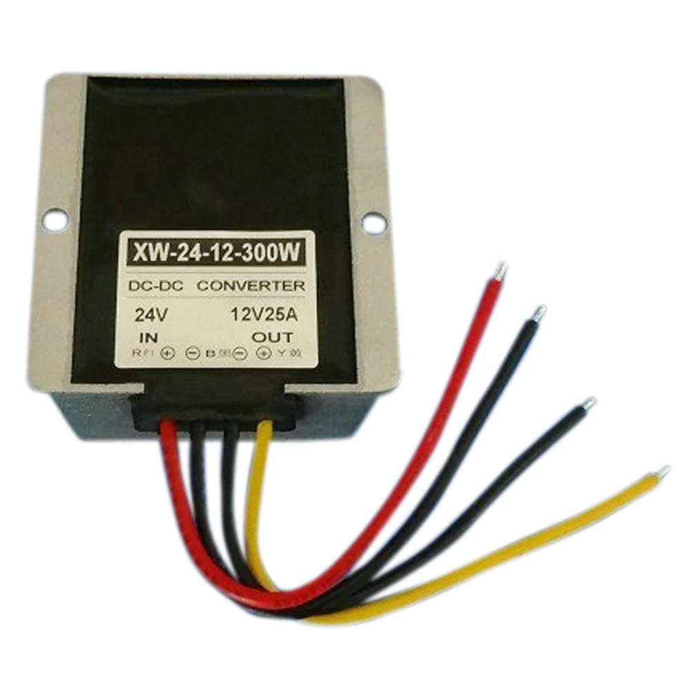 

New Arrival DC 24V Step Down To 12V 25A 300W Car Power Supply Converter Regulator Buck Module For Alarms LED car display