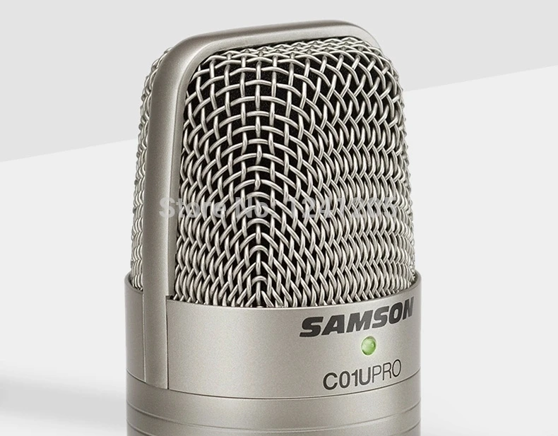 Samson C01u Pro Usb Studio Hypercardiod микрофон для мониторинга в реальном времени Большой мембранный конденсаторный микрофон Plug& Play Stand