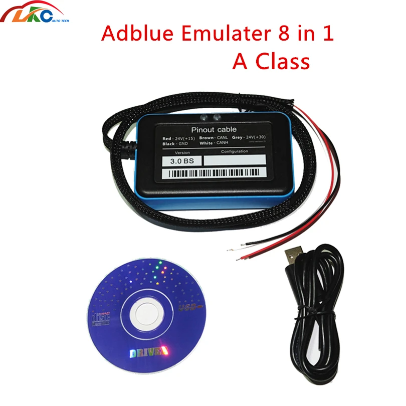 Новейший Adblue 8 в 1 Adblue эмуляция 8в1 с датчиком NOx эмулятор Adblue для 8 типов грузовиков