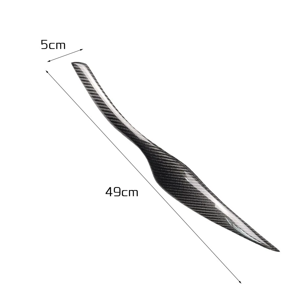 Углеродное волокно фары брови Зеркало заднего вида анти-потертые полоски наклейки покрытие наружное украшение для BMW F30 F31 F32 F33 F34
