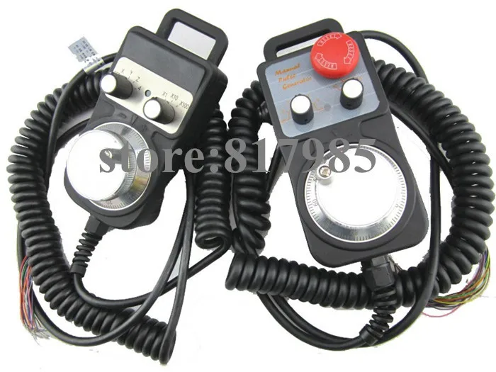

CNC 4 Axis MPG Pendant Handwheel for CNC machine With Emergency stop,easy opperation pulser