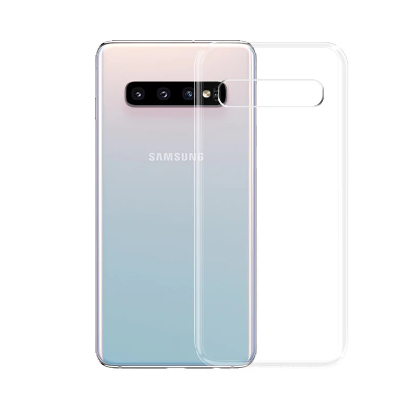 Чехол для Samsung J4 J6 Plus J8 2018 чехол S10 e S10e матовый однотонный Galaxy A30 A50 A70 A70S A51 A71 мягкий