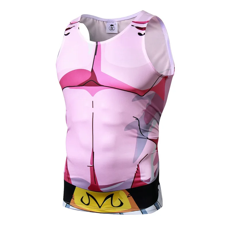 Fashion Dragon Ball Z Men's Tank Top 3D Printed Super Saiyan Gohan Tank