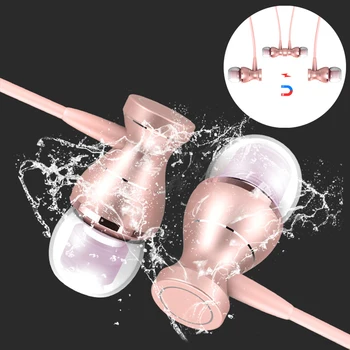 

Metal Earphone Magnetic Sport Running Headphone for Oukitel K3 fone de ouvido