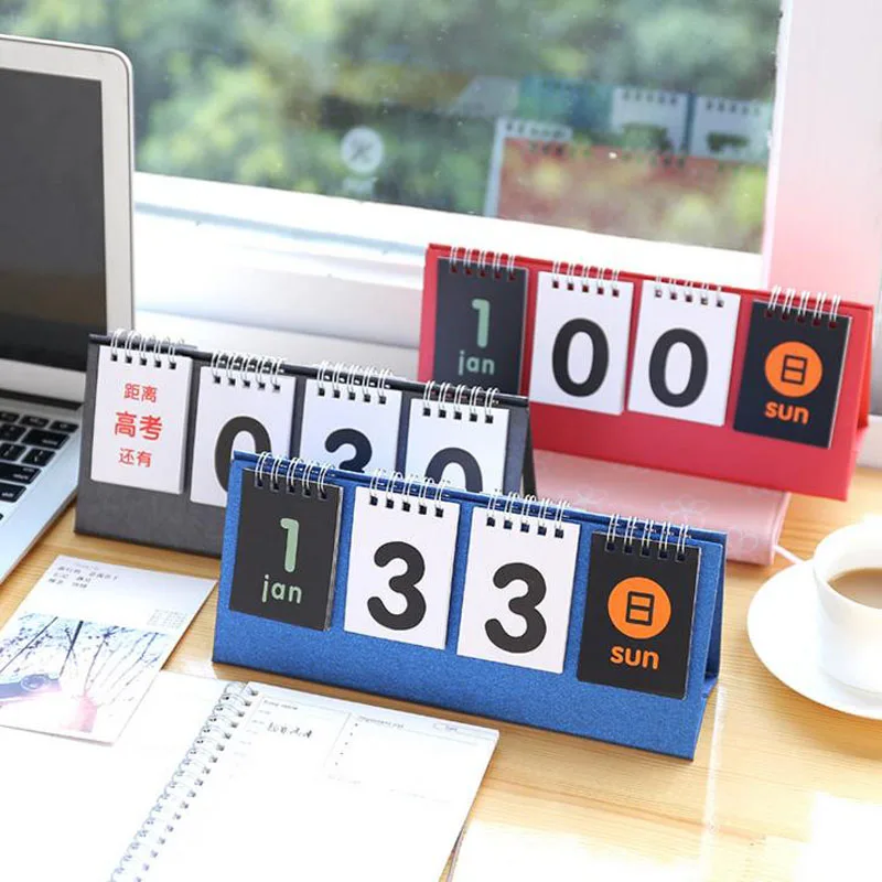 

1 Pcs 365 DAY CALENDAR Table Calendar Count Down Anniversary Planner Study Counter Wedding Student Kids Gift