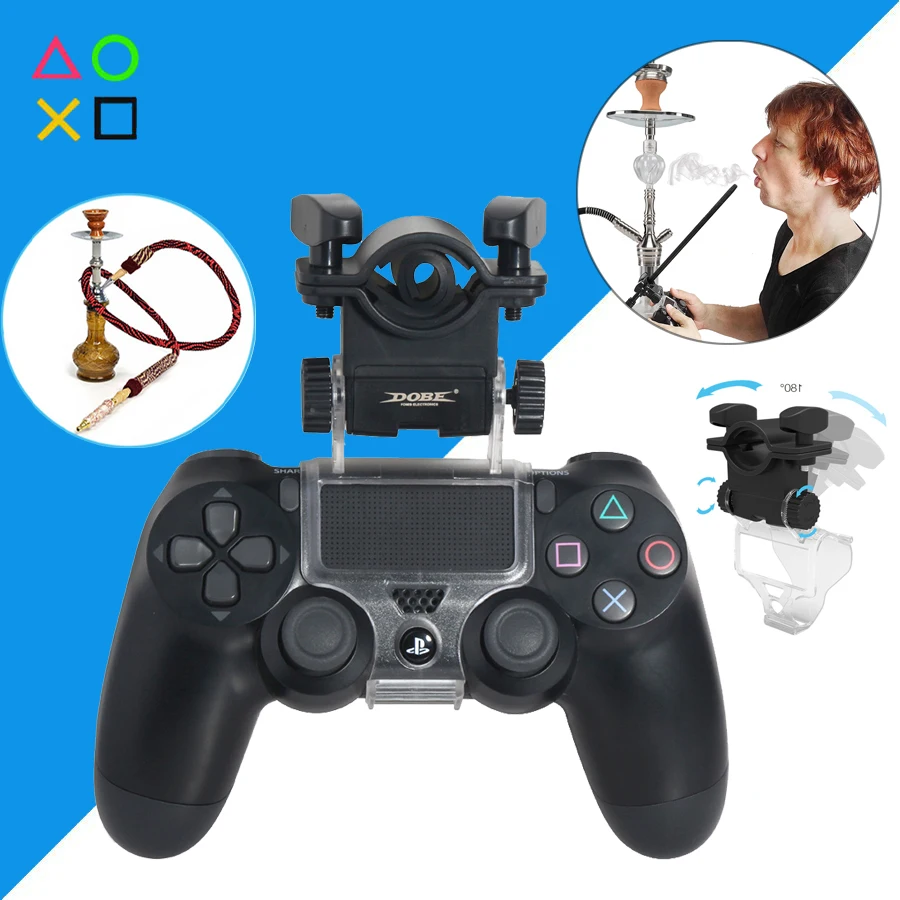 Беспроводной контроллер Play Station 4 Slim Pro регулируемая подставка с дымовой ручкой