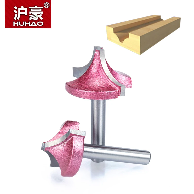 HUHAO 1pcs 6mm Shank engraving bit cutting the wood Industrial Grade