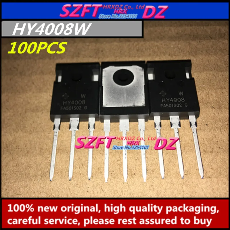 SZFTHRXDZ 100% Новый оригинальный 100 шт. HY4008 HY4008W MOSFET 80V 200A TO-247 ультра чип инвертор |