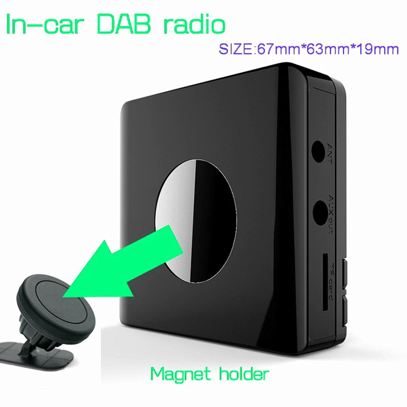 Автомобильный приемник Dab gps DAB/DAB+ автомобильное радио Bluetooth беспроводной fm-передатчик DAB+ авторадио адаптер тюнер аудио выход