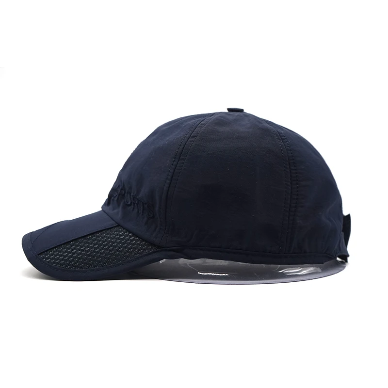 Snapback сетчатая бейсболка кепка мужская летняя быстросохнущая шляпа для женщин Спорт на открытом воздухе Гонки скалолазание Casquette Твердые повседневные кости для гольфа