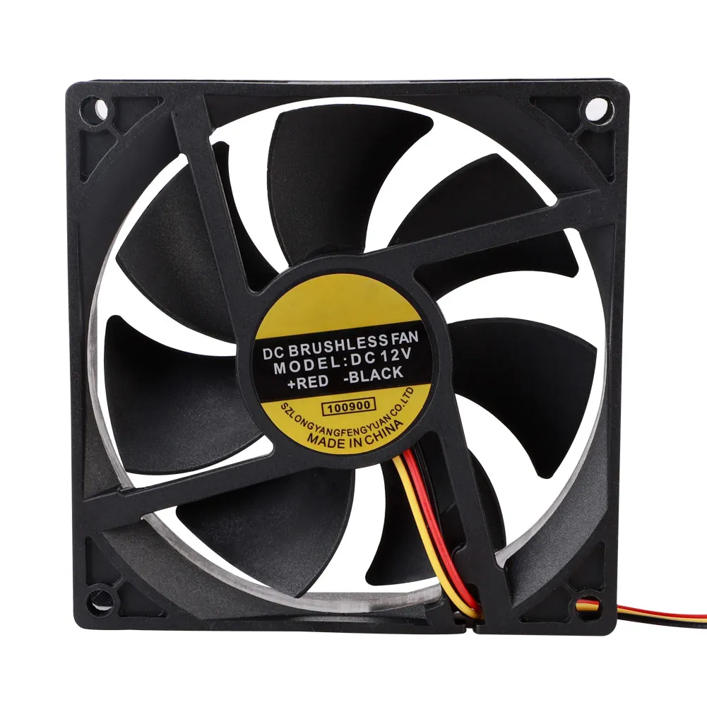 Hot 12V 3-Pin 9cm 90mm Computer Fan Portable USB Cooler Small PC CPU Cooling Computer Components Cooling Accessories Low Noise