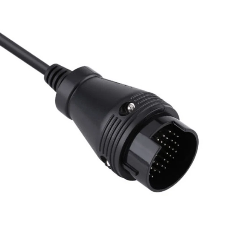 Black 38 Pin To 16 Pin OBD2 OBDII Diagnostic Adapter Connector Cable For Mercedes Benz