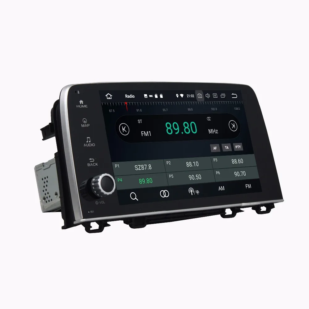 Discount Android 8.0 octa core 4GB RAM car dvd player for HONDA CRV 2017 ips touch screen head units tape recorder radio gps 1