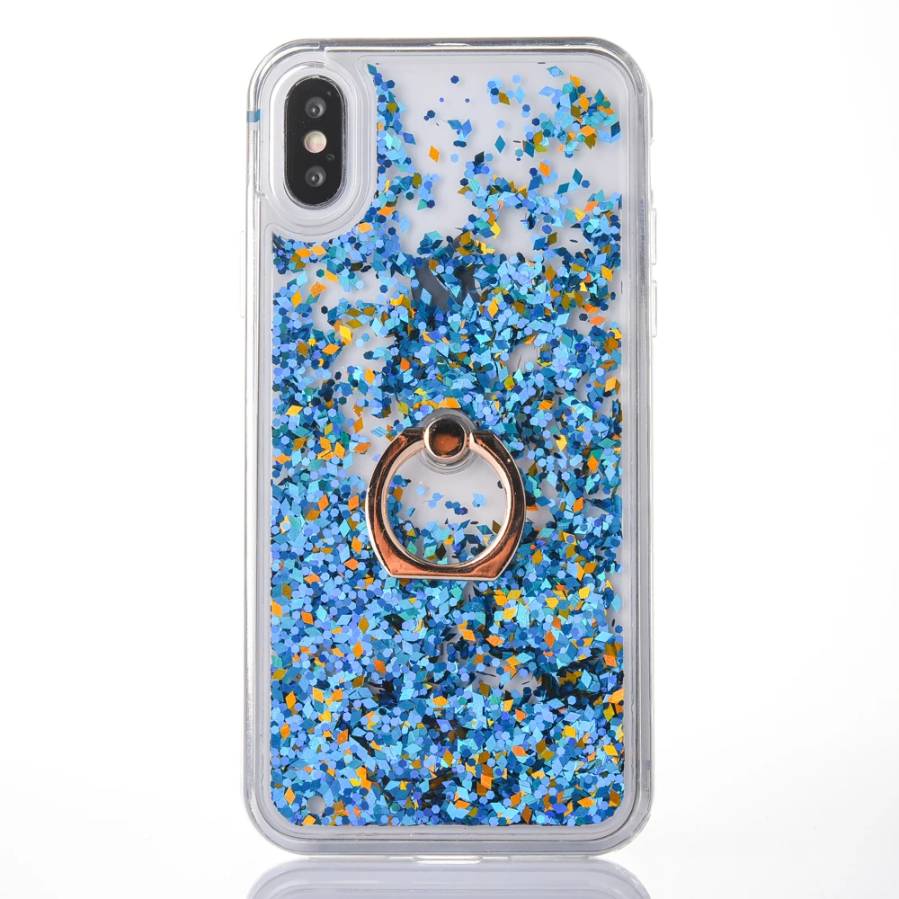 

Dynamic Liquid Bling Glitter Quicksand Moving Star Shockproof Case for iPhone 5s 6s 7 8 Plus X XS Max XR Nice Simle Case