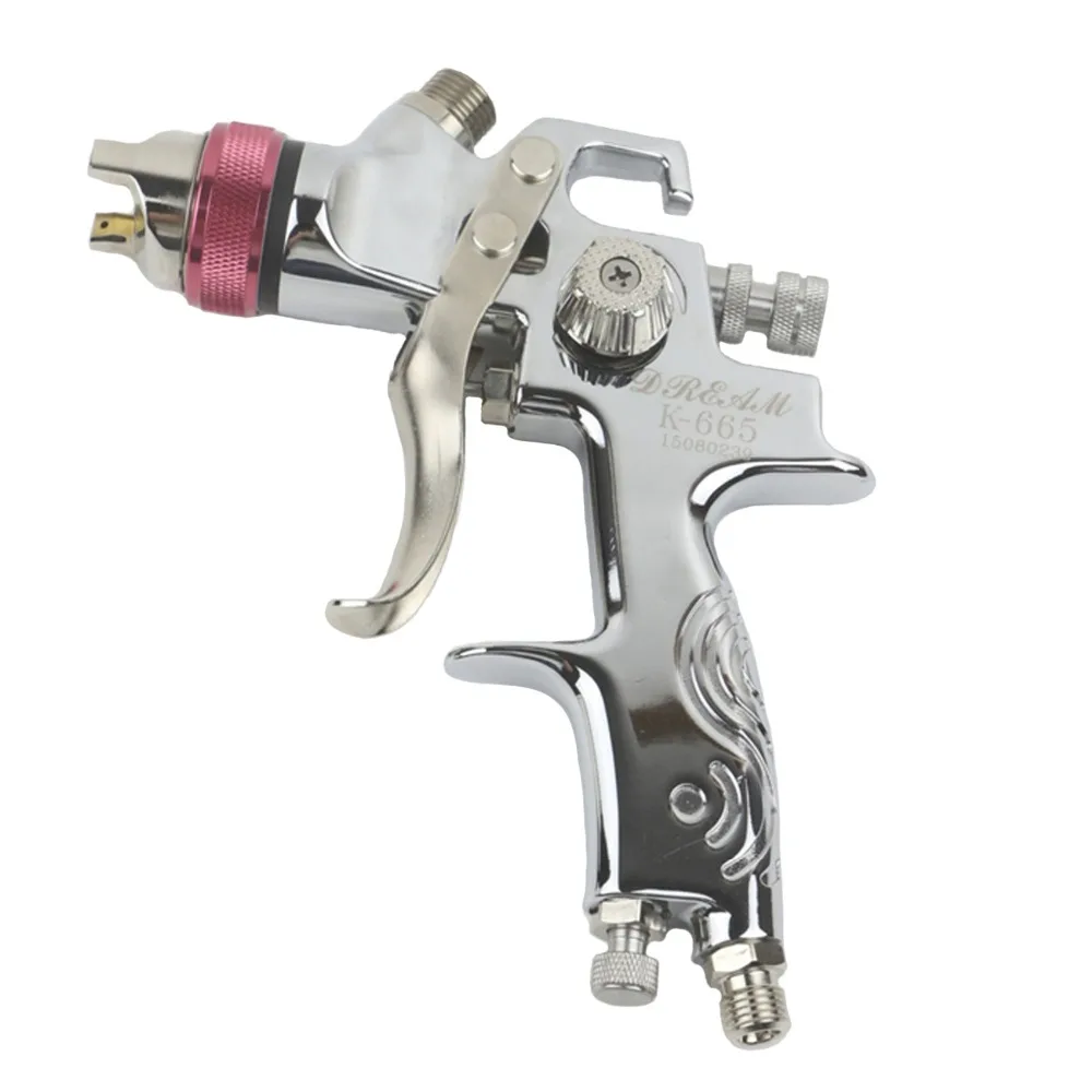 

PQ-11 high quality car paint spray gun 1.4mm high atomizing pneumatic spray paint gun on the pot inner tooth paint gun