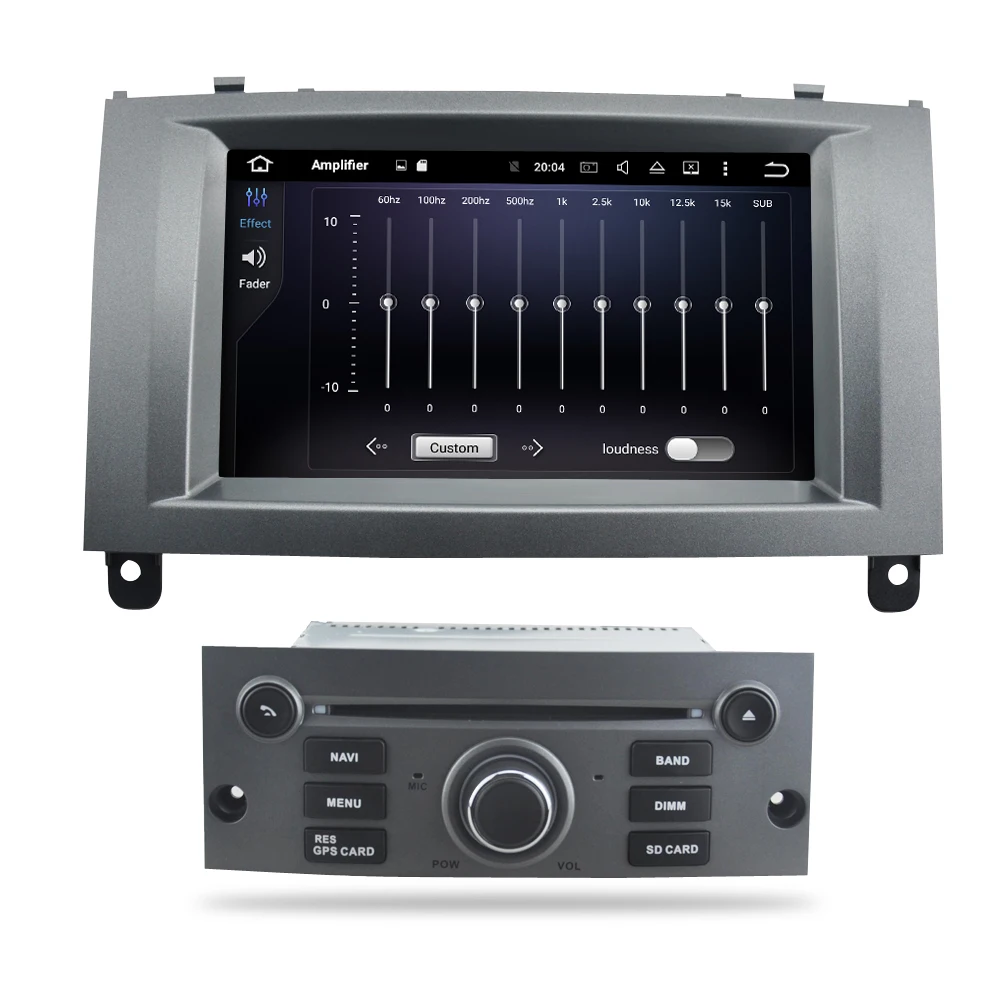 Headunit For Peugeot 407 2004 to 2010 pure Android 8.0 Car Stereo DVD Player GPS Navigation 4GB RAM Auto Video Multimedia Radio-3