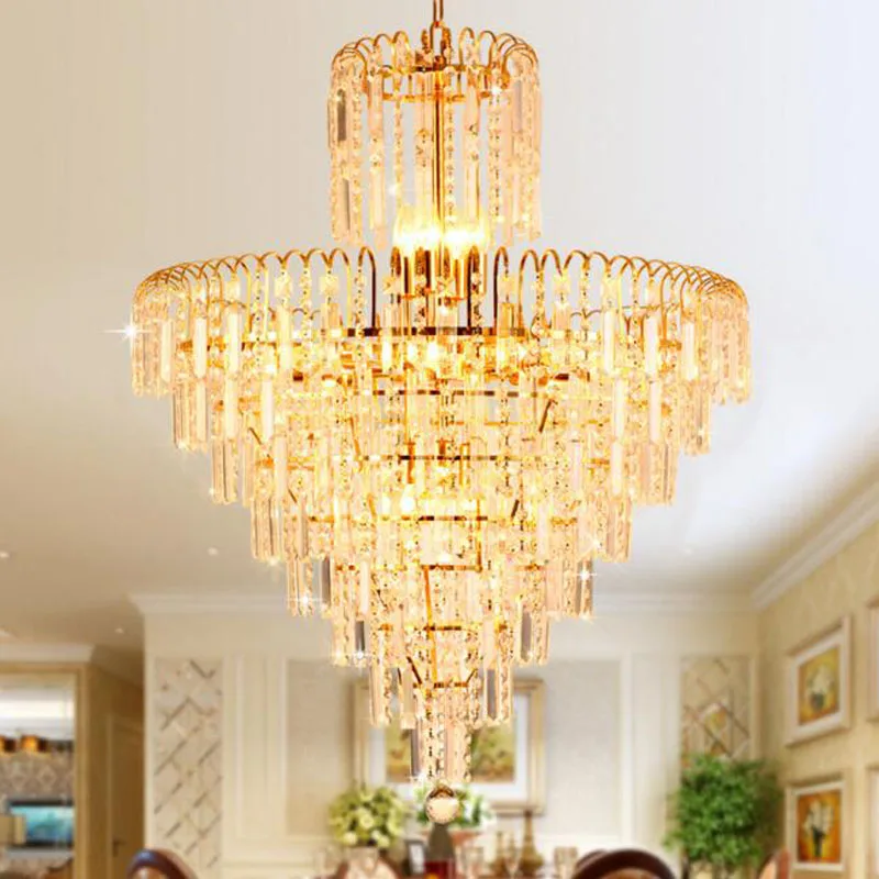 Modern minimalist luxury chandelier stylish living room bedroom chandelier led lighting fixture