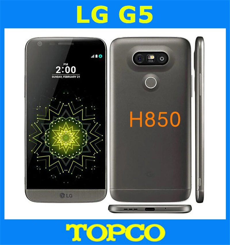 Цена за LG G5 H850 Оригинальный Разблокирована GSM 4 Г LTE Android Quad Core RAM 4 ГБ ROM 32 ГБ 5.3 "16MP Мобильный телефон Цена за LG G5 H850 Оригинальный Разблокирована GSM 4 Г LTE Android Quad Core RAM 4 ГБ ROM 32 ГБ 5.3 "16MP Мобильный телефон
