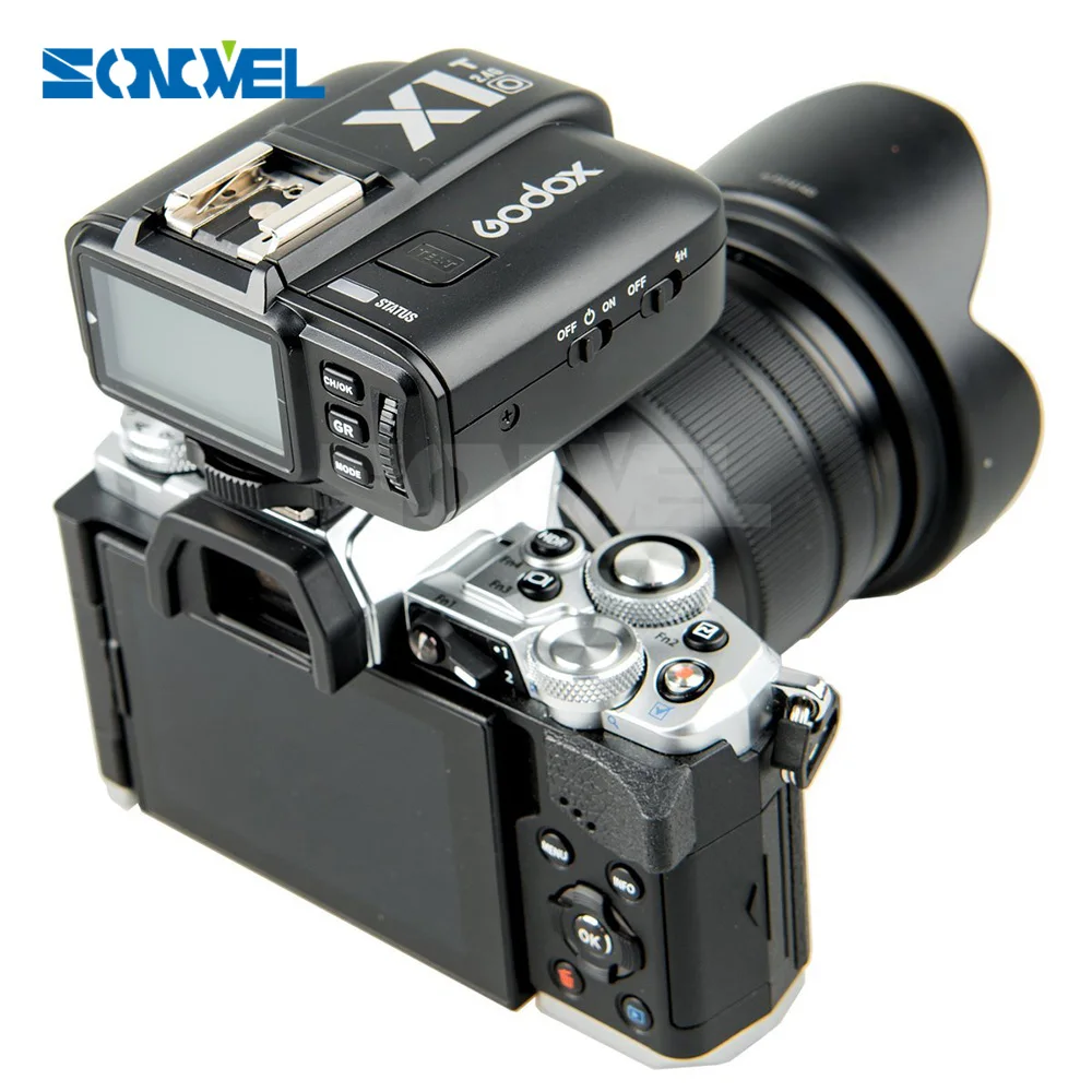 Godox 3* xtr-16 Беспроводной 2.4 г Мощность Управление flash+ x1t-o TTL 2.4 г Беспроводной вспышка триггера для Olympus panasonic AD360 ad360ii