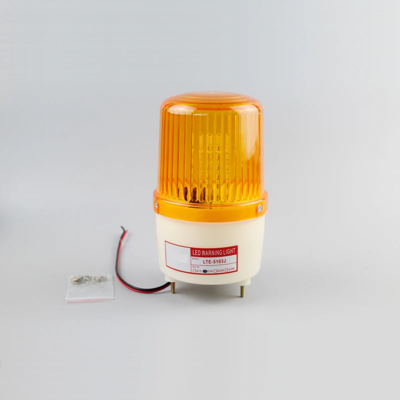 Yellow LTE 5103J Flash sound warning light led strobe light siren