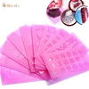 5 pcs/Lot plaques de Stamper d'ongle acrylique modèles de manucure modèle de fleur en plastique bricolage impression de vernis pochoir manucure moule à ongles ► Photo 1/6